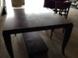 Wood Dining Table and 4 chairs